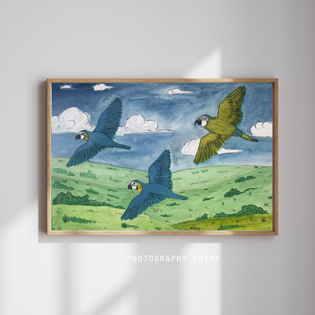 Bright over Wilds - Art Print