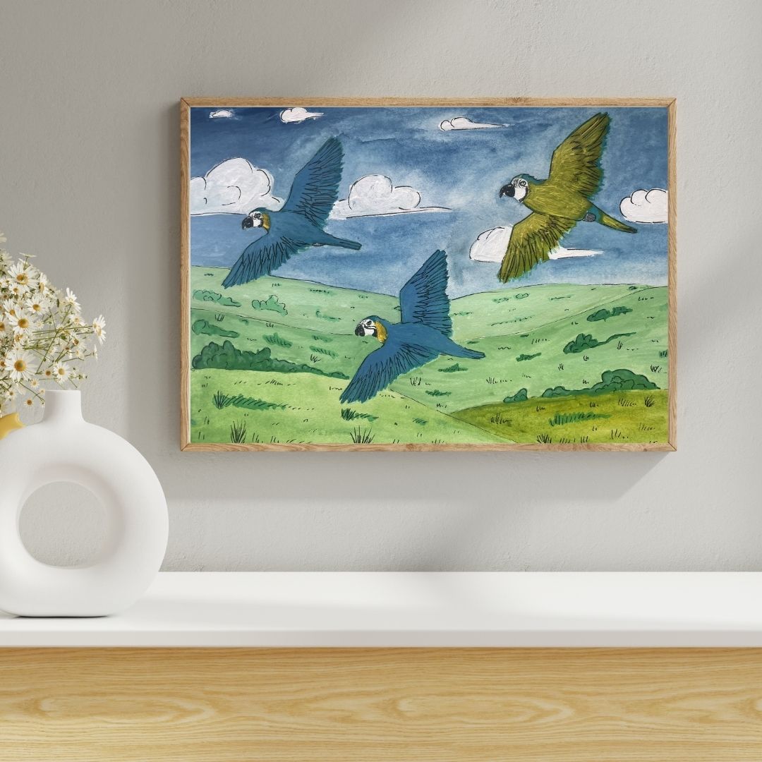 Bright over Wilds - Art Print