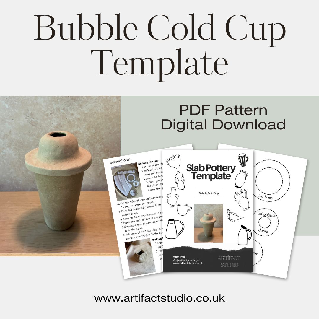 Bubble Cold Cup (PDF Template)