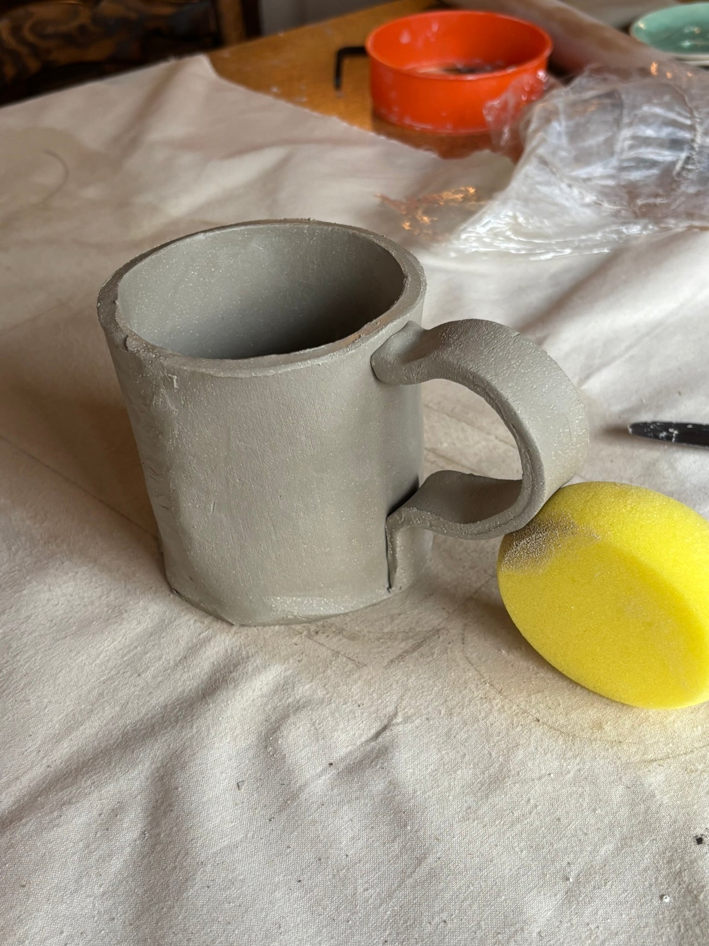 Medium Mug Template | Slab Pottery Pattern (PDF Download)